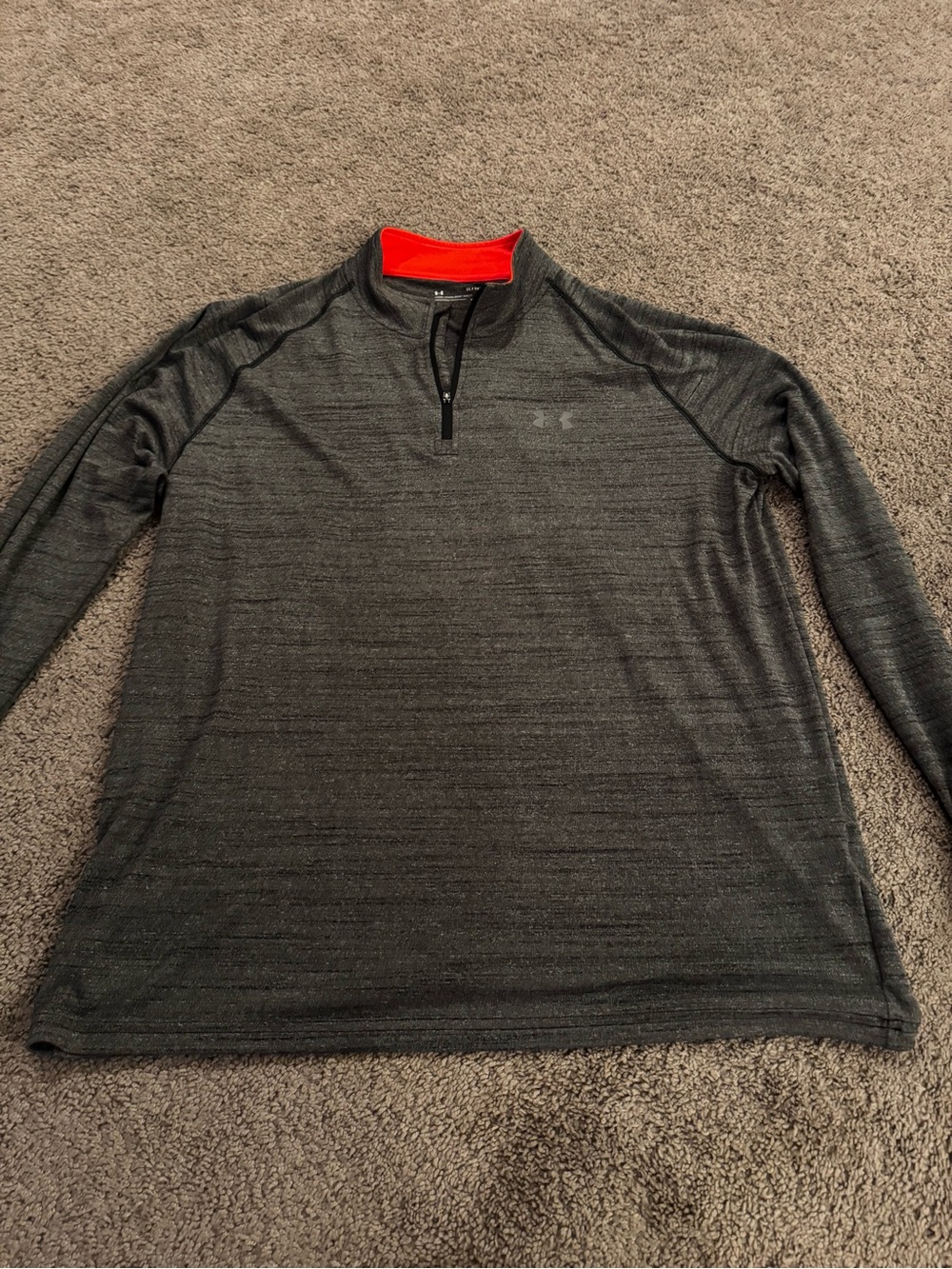 Under Armour Women’s Charcoal 1/4 Zip Performance Pullover